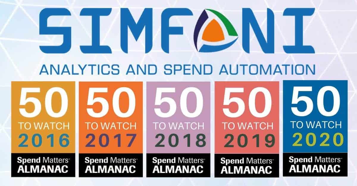 Simfoni Named a 2020 Spend Matters Provider to Watch