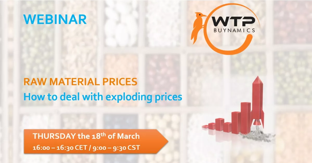 Webinar – Raw Material Prices Exploding