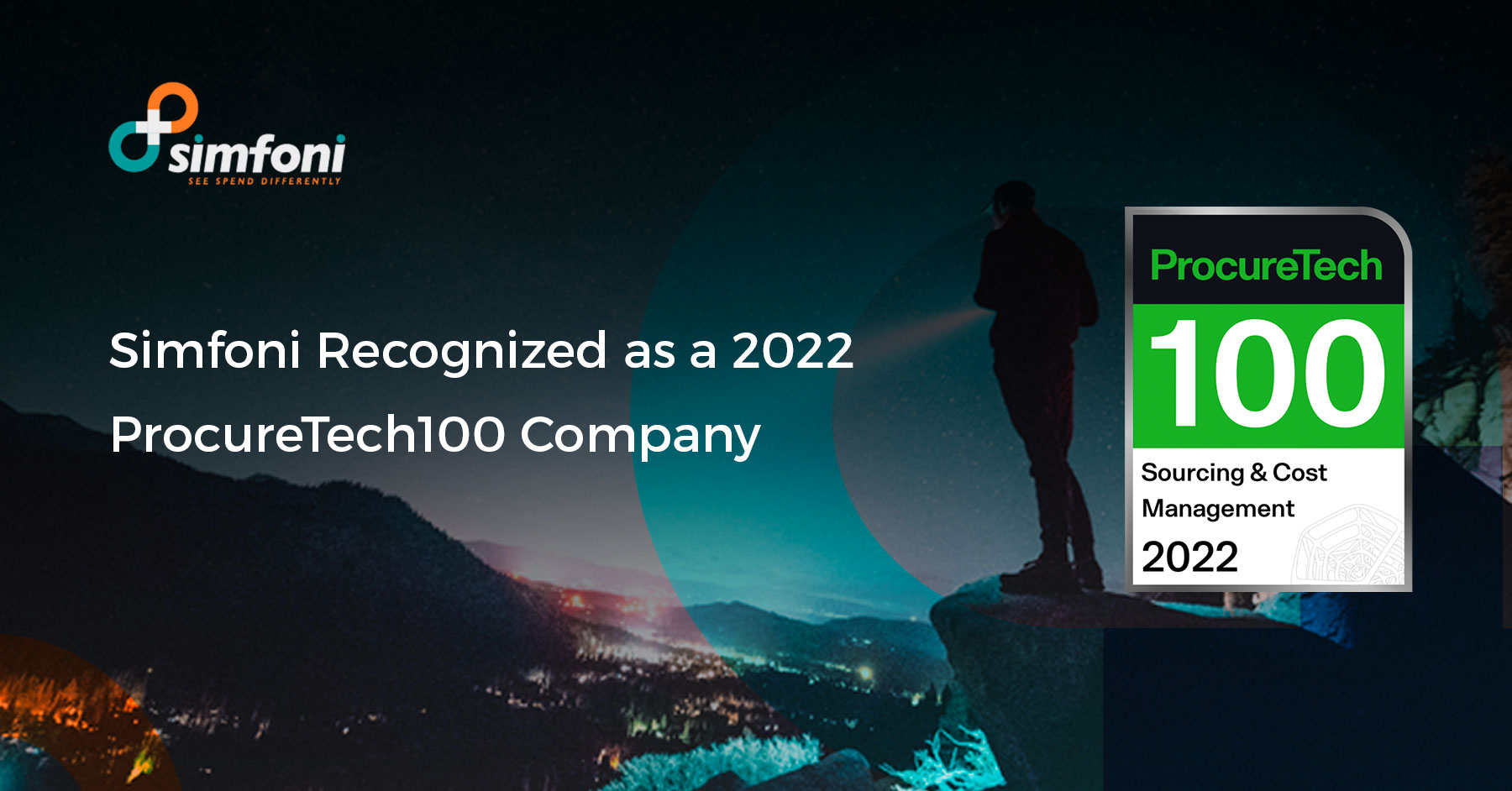 Simfoni Recognized as a 2022 ProcureTech100 Company