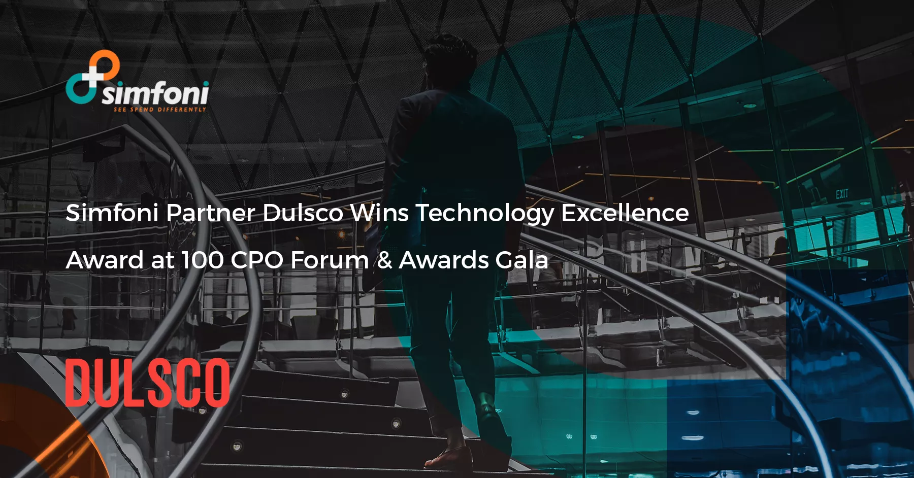 Simfoni Partner Dulsco Wins Technology Excellence Award at 100 CPO Forum & Awards Gala