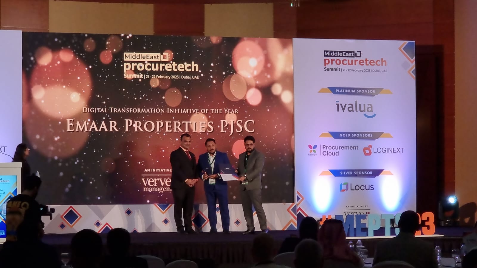 Emaar Properties Wins 2023 ‘Digital Transformation of the Year’ Award at Middle East Procuretech Summit