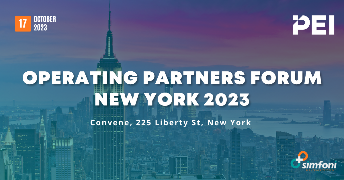 PEI Operating Partners Forum New York 2023