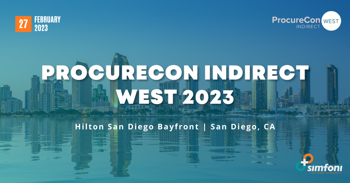 ProcureCon Indirect West 2023, San Diego