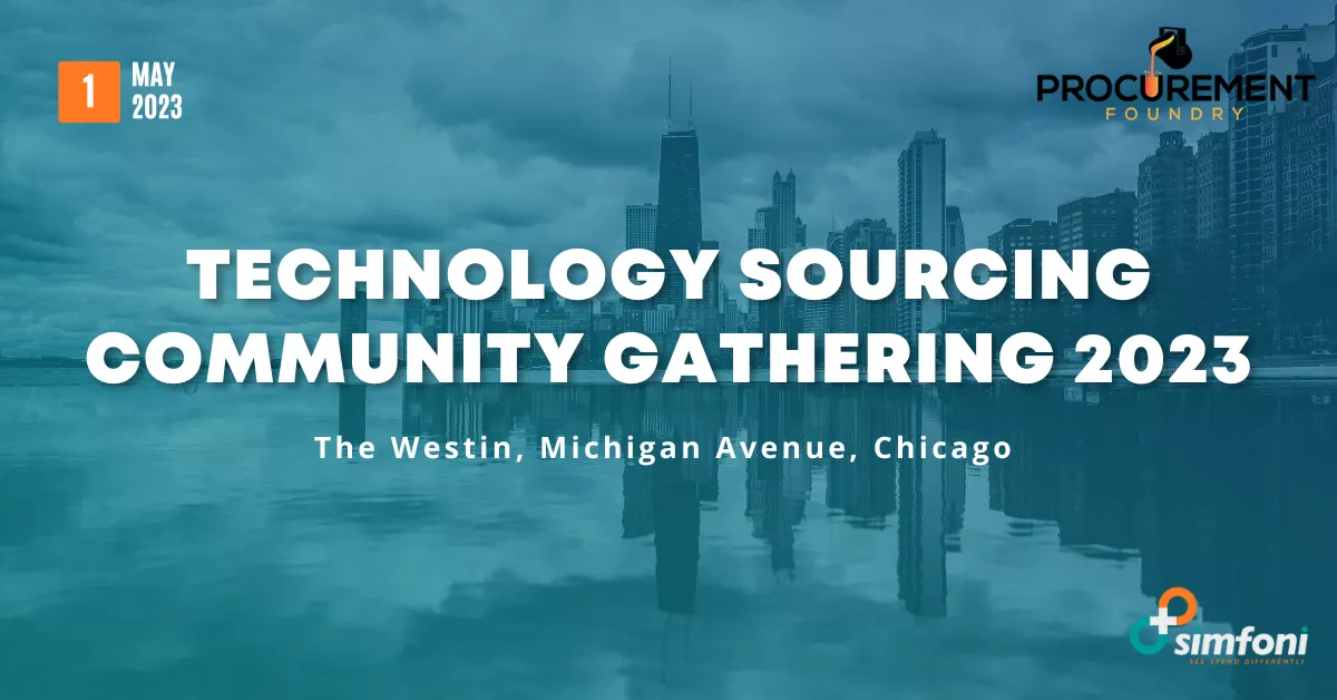 Technology Sourcing Community Gathering 2023 – Procurement Foundry