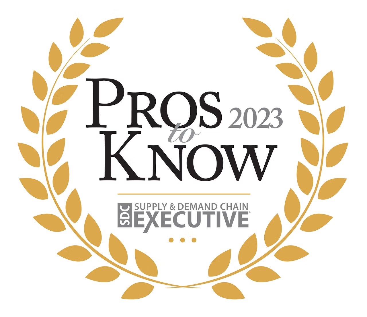 Supply & Demand Chain Executive's 2023 Pros to Know Award