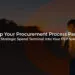 Incorporating Strategic Spend Terminal