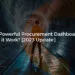 Simfoni Procurement Dashboard