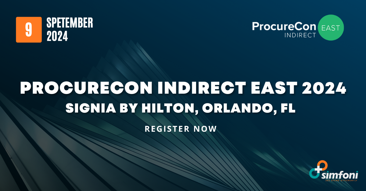 Procurecon Indirect East 2024