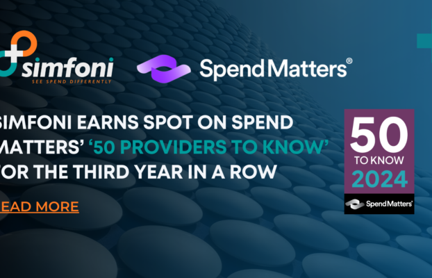 Simfoni Earns Spot on Spend Matters’ ‘50 Providers to Know’ for the Third Year in a Row